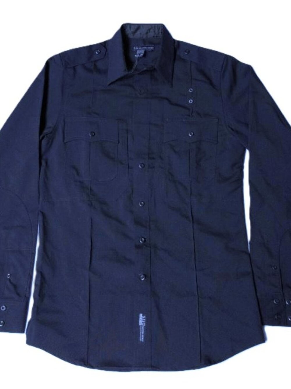 NWT 5.11 Tactical, Class-B, Men's Long Sleeve Midnight Navy 2XL w/ Zipper Front - Picture 3 of 8